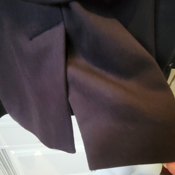 Lands End Wool Blend Peacoat - Picture 8 of 16